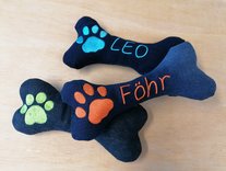Hundeknochen als Spielzeug